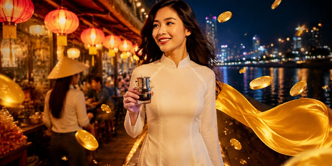 Người dùng VIP tại quán cà phê Sài Gòn kiểm tra kèo thể thao và bonus